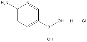(6-Aminopyridin-3-yl)boronic acid hydrochloride