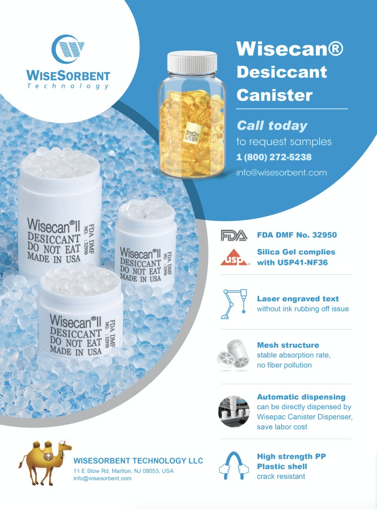 Wisecan Desiccant Canister, moisture control, moisture absorption, dehumidifier