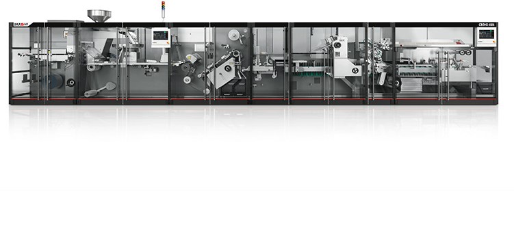 C80HS - Blister packaging machine with integrated cartoner