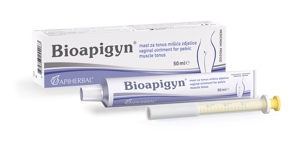 BIOAPIGYN® vaginal ointment for pelvic muscle tonus