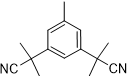 3,5-bis-(2-cyanoisopropyl)toluene