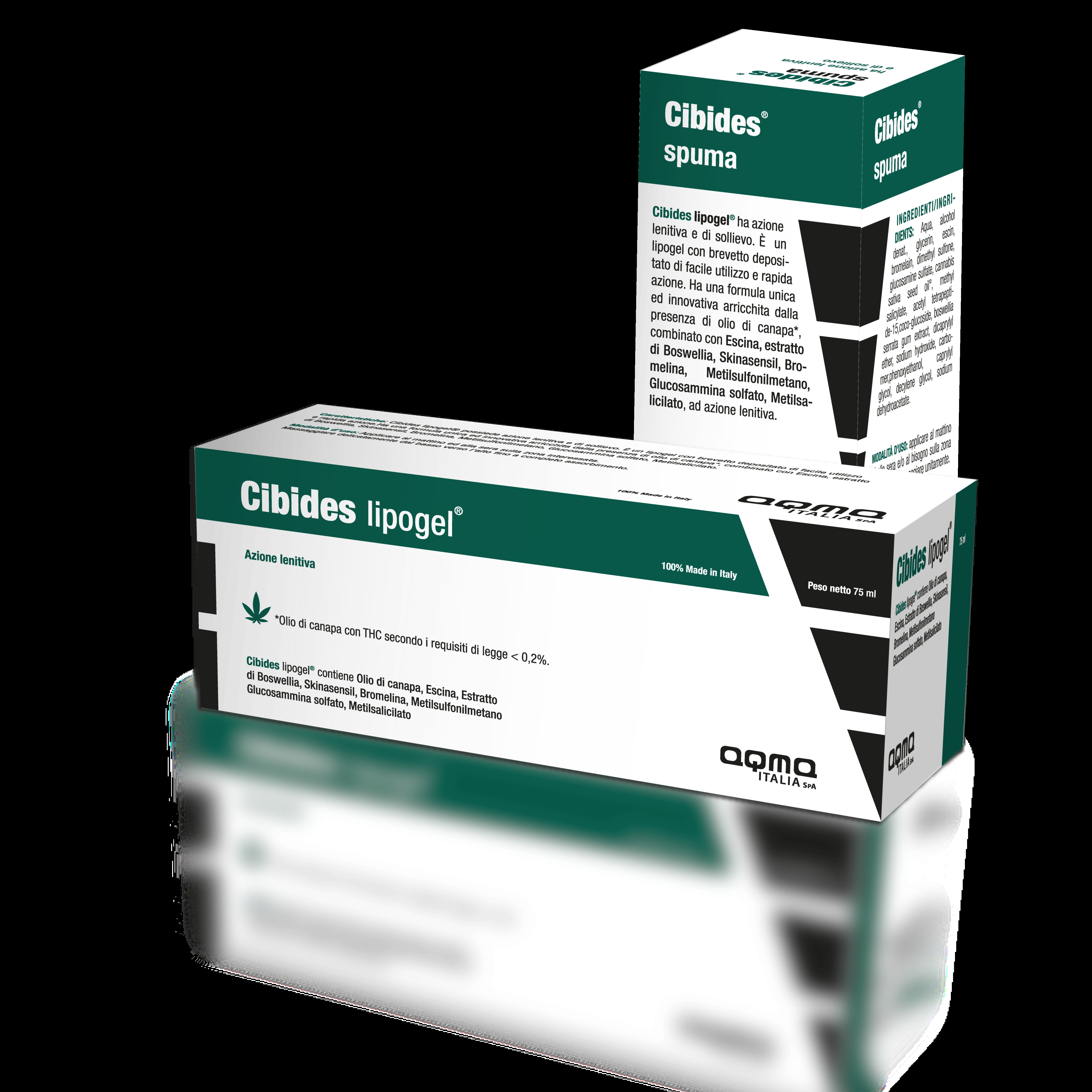 Cibides Gel and Foam - pain relief