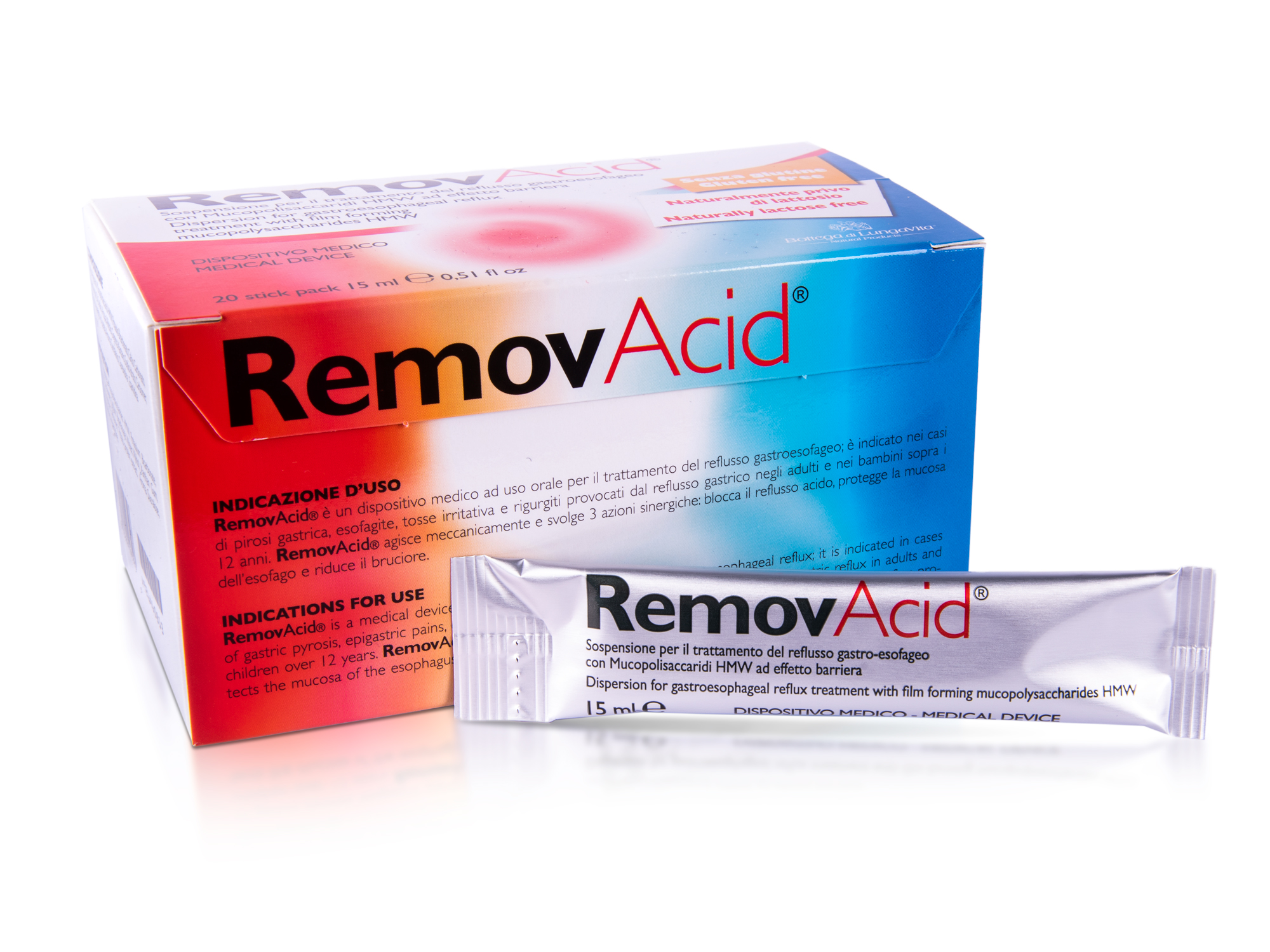 REMOV ACID - MEDICAL DEVICE FOR GASTRIC REFLUX