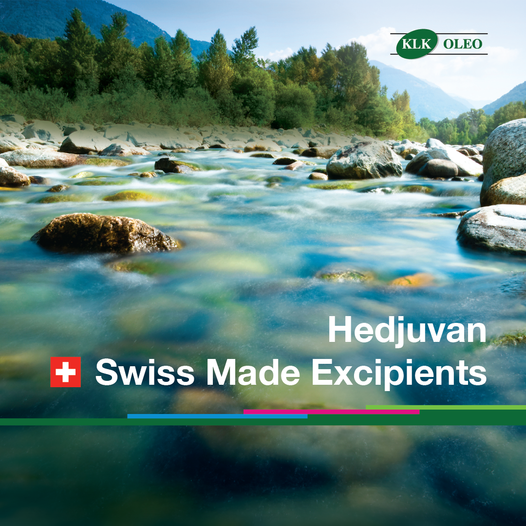 Brochure: Hedjuvan - Swiss Made Excipients