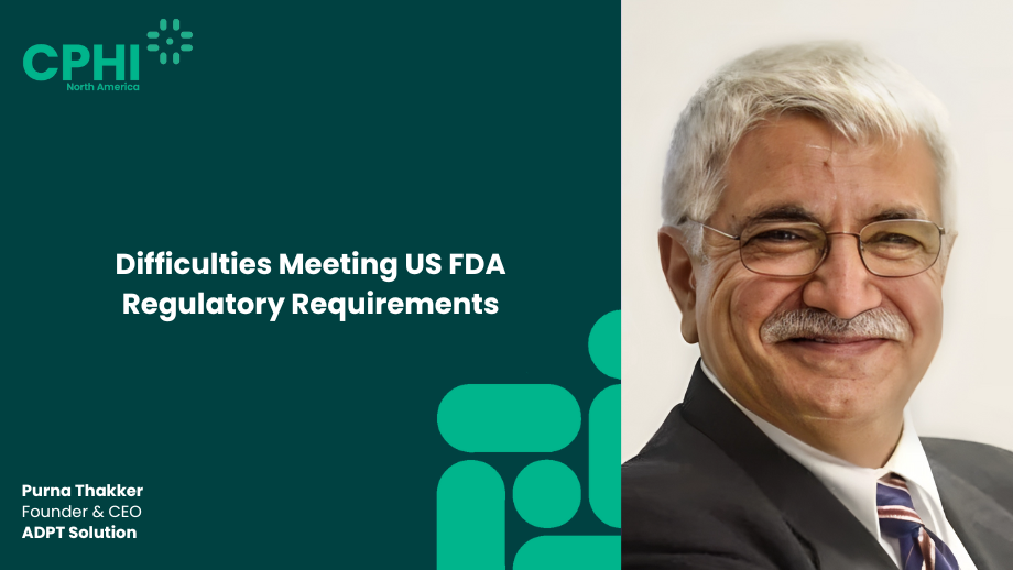 Difficulties Meeting US FDA Regulatory Requirements
