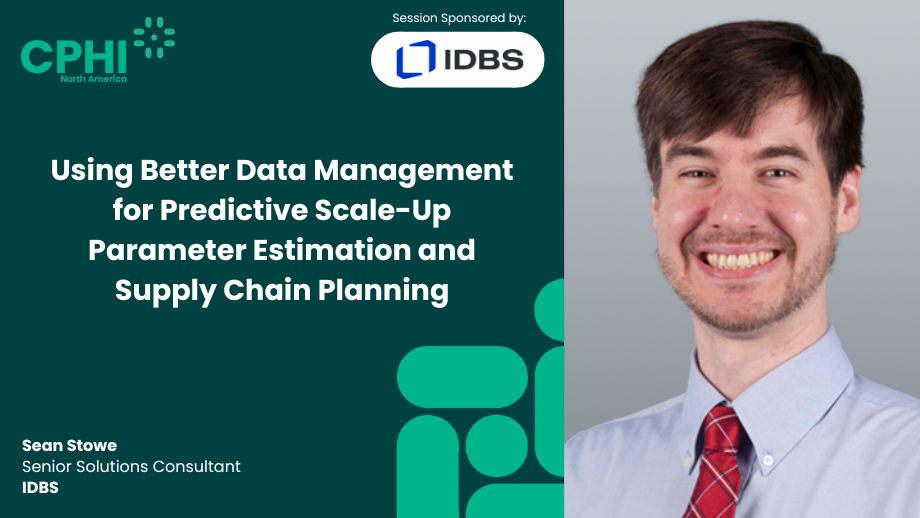 Using Better Data Management For Predictive Scale-Up Parameter Estimation And Supply Chain Planning