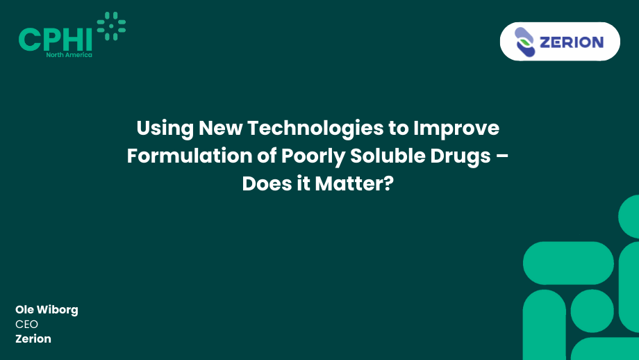 Using New Technologies to Improve Formulation of Poorly Soluble Drugs – Does It Matter?”.