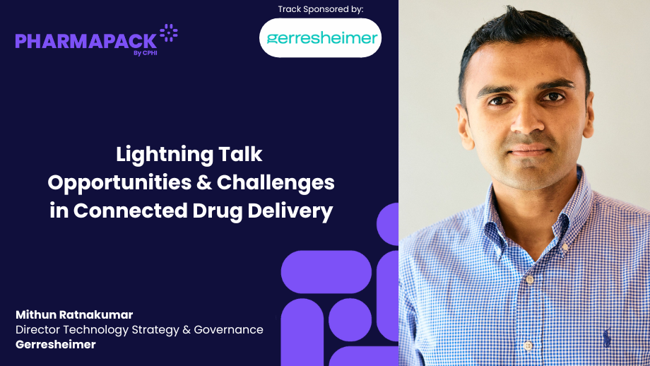 Lightning Talk - Opportunities and Challenges in Connected Drug Delivery
