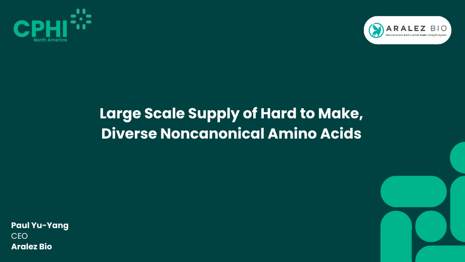 Large Scale Supply of Hard to Make, Diverse Noncanonical Amino Acids