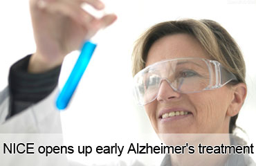 NICE opens up early Alzheimer's treatment