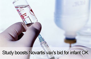 Study boosts Novartis vax's bid for infant OK