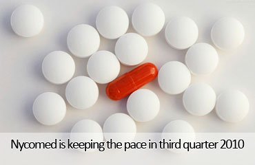 Nycomed is keeping the pace in third quarter 2010