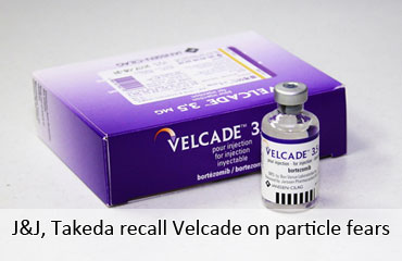 J&J, Takeda recall Velcade on particle fears