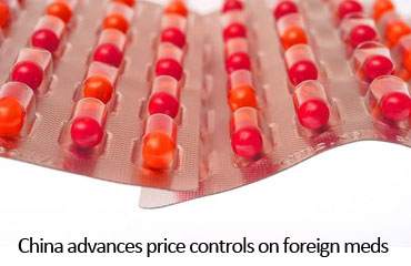 China advances price controls on foreign meds