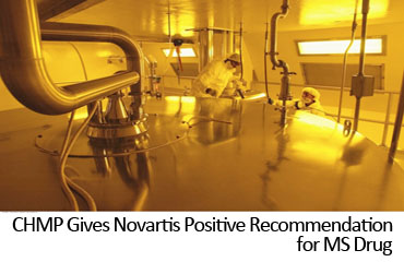 CHMP Gives Novartis Positive Recommendation for MS Drug