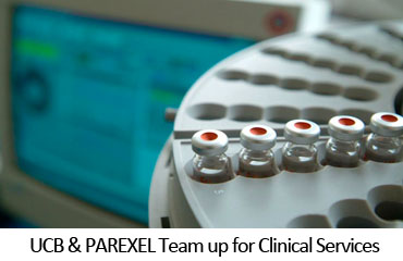 UCB & PAREXEL Team up for Clinical Services