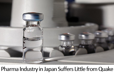 Pharma Industry in Japan Suffers Little from Quake