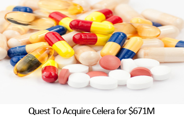 Quest To Acquire Celera for $671M
