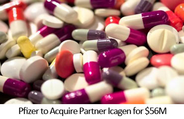 Pfizer to Acquire Partner Icagen for $56M