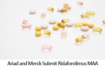 Ariad and Merck Submit Ridaforolimus MAA