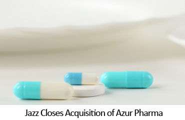 Jazz Closes Acquisition of Azur Pharma