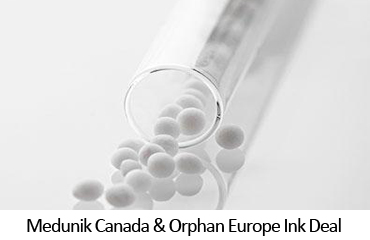 Medunik Canada & Orphan Europe Ink Deal