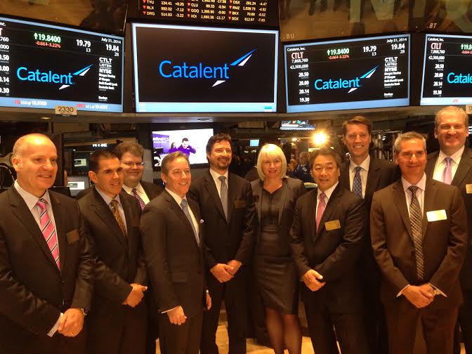 Catalent, Inc. Announces Pricing of its Initial Public Offering