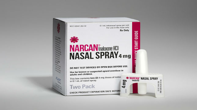 Aptar Pharma provides unit-dose nasal spray technology for the treatment of opioid overdose