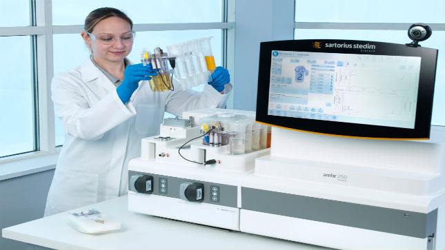 Sartorius Stedim Biotech launches innovative ambr 250 modular bioreactor system