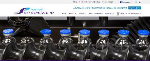 SP Scientific launches new PennTech website