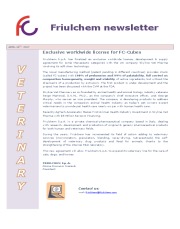 Friulchem newsletter Apri 2018