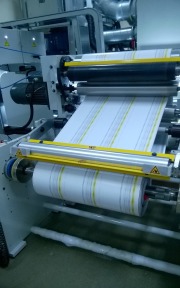 New Rotogravure printing machine.