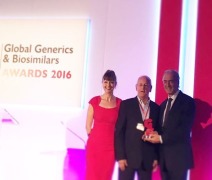 Rephine awarded “Industry Partner of the Year” at the Global Generics and Biosimilars Awards 2016