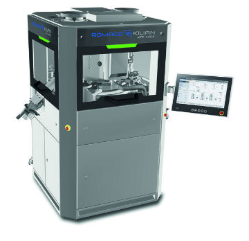 The new KTP 590X rotary press sharpens Romaco Kilian’s effervescents profile