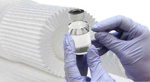 Sterile filter helps veterinary pharmaceutical company process batches faster