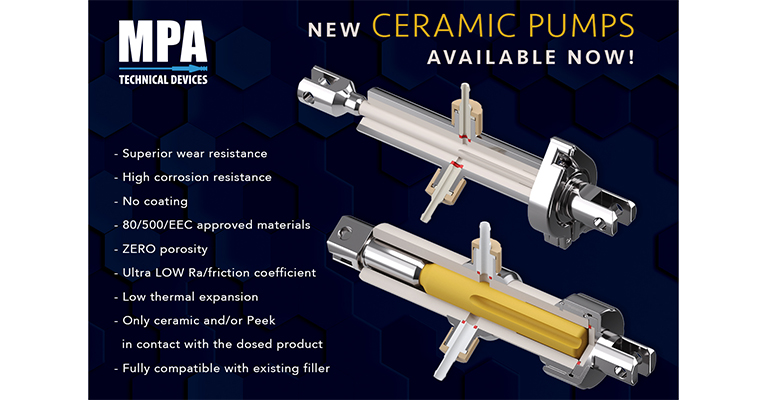 Pharmaceutical ceramic dosing pumps from MPA