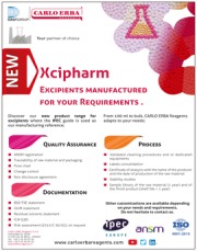 Xcipharm : Excipients manufactured for your Requirements