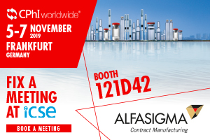 CPHI Worldwide: book a meeting with Alfasigma Contract Manufacturing