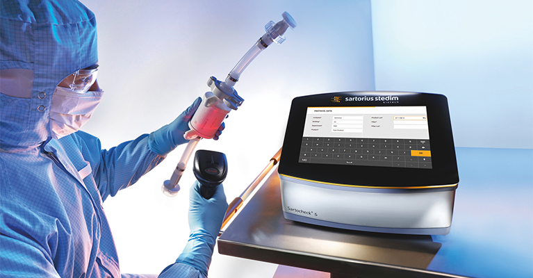 Sartorius Stedim Biotech launches new Sartocheck 5 Plus filter tester
