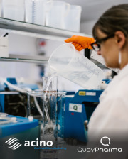 Acino Contract Manufacturing agrees strategic partnership with Quay Pharma