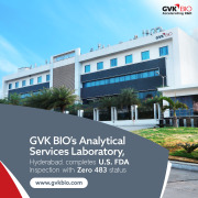 GVK BIO Announces USFDA Approval for its cGMP Analytical Services Laboratory