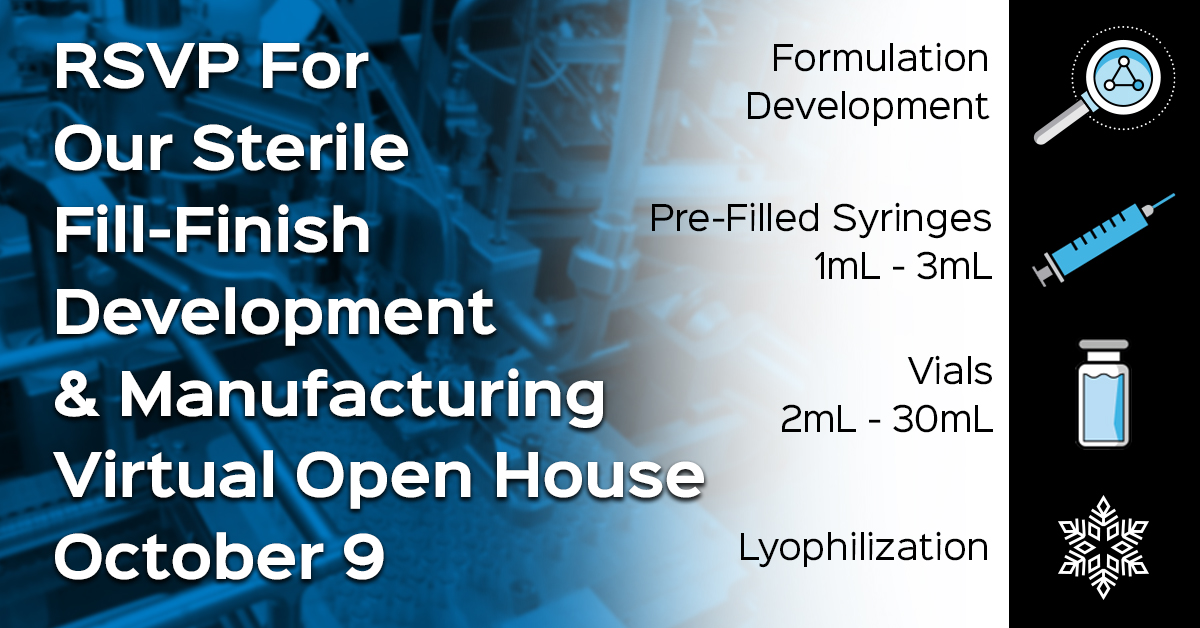 Sterile Fill & Finish Development & Manufacturing