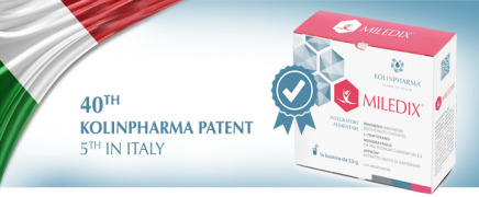 Kolinpharma obtains its 40th patent, first for MILEDIX®