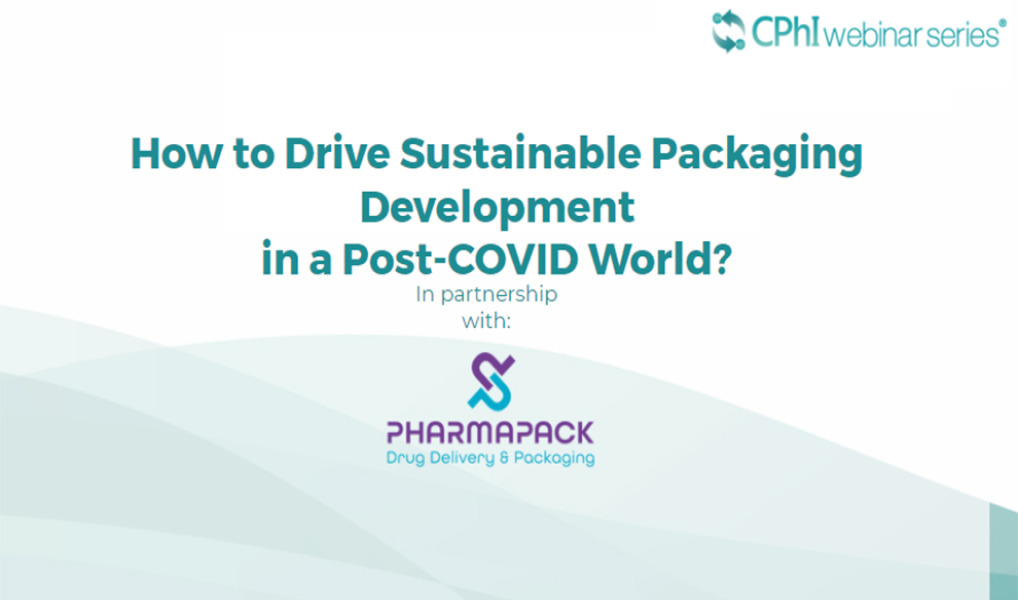 CPHI Webinar Series: How to Drive Sustainable Packaging Development in a post-COVID world?