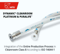 Integration of the entire production process in Cleanroom class 8 according to ISO 14644-1