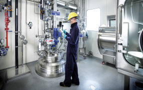 Regulatory authorization for the new line at cGMP pilot plant