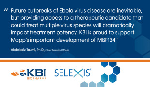 Subcontract with Mapp on Sudan ebolavirus Treatment