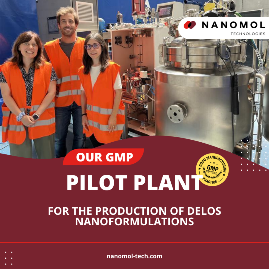 Pilot Plant for the Production of DELOS Nanoformulations