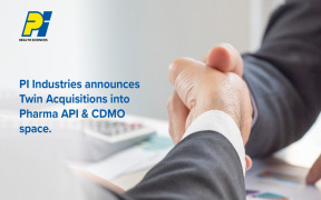 PI Industries announces Twin Acquisitions into Pharma API & CDMO space