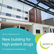 Aenova opens new building for the production of highly potent drugs